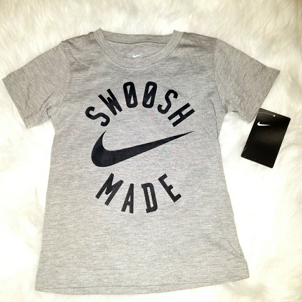 Nike Gray Athletic Graphic Tee